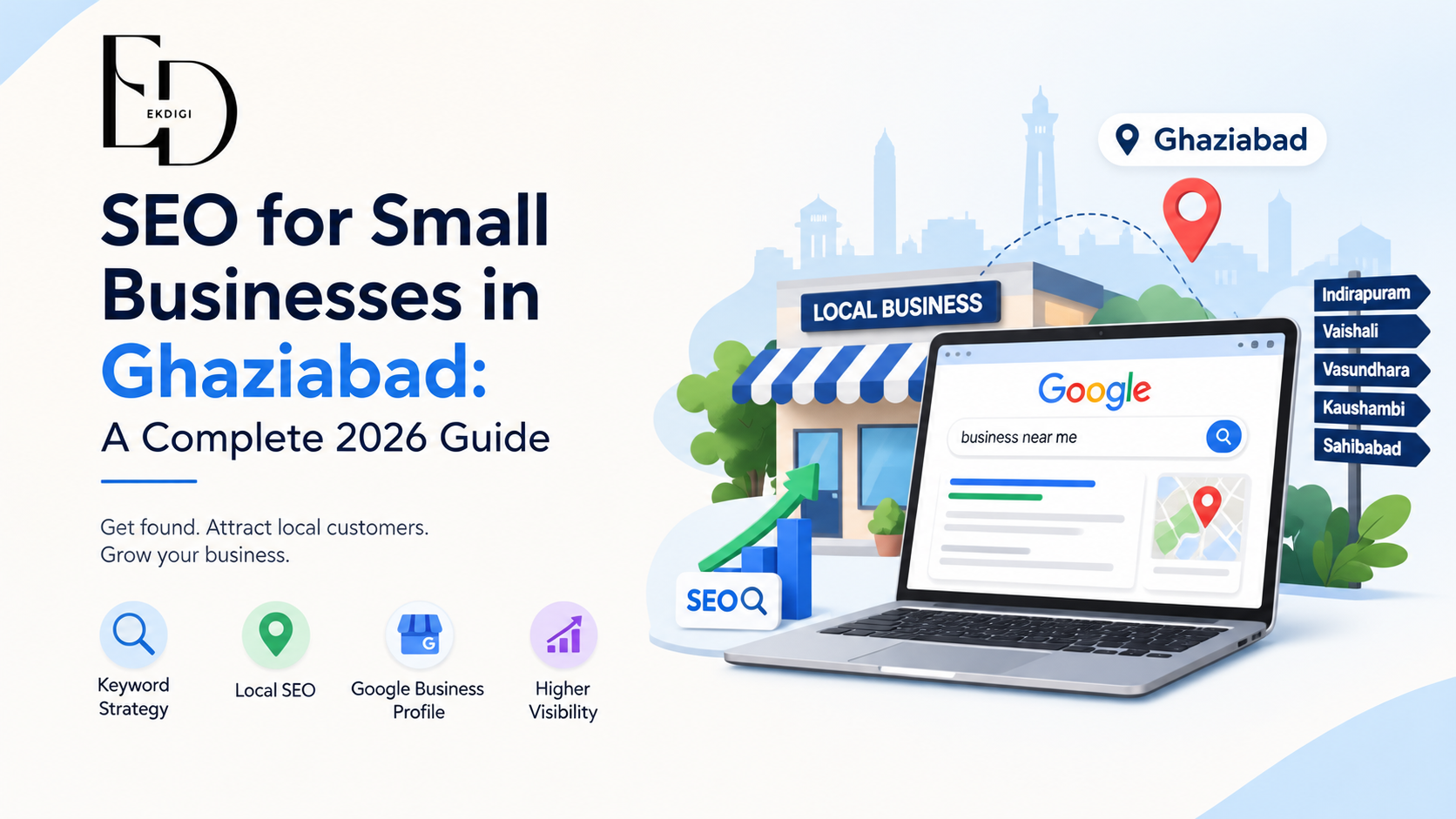 SEO for Small Businesses in Ghaziabad: A Complete 2026 Guide